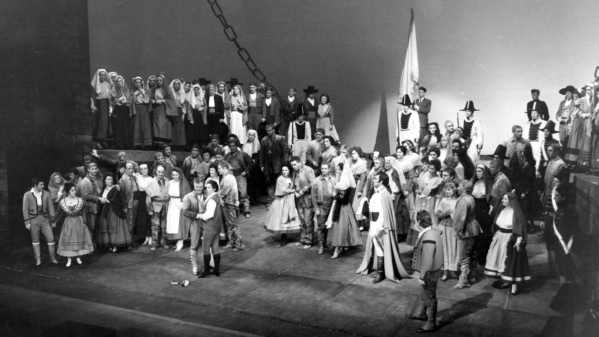 Cast Fidelio in Royal Opera House Covent Garden (1961)