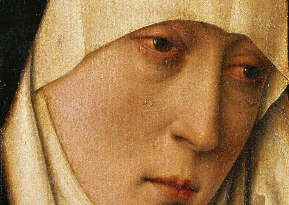 Mater Dolorosa (detail), Dieric Bouts, ca. 1410-1475