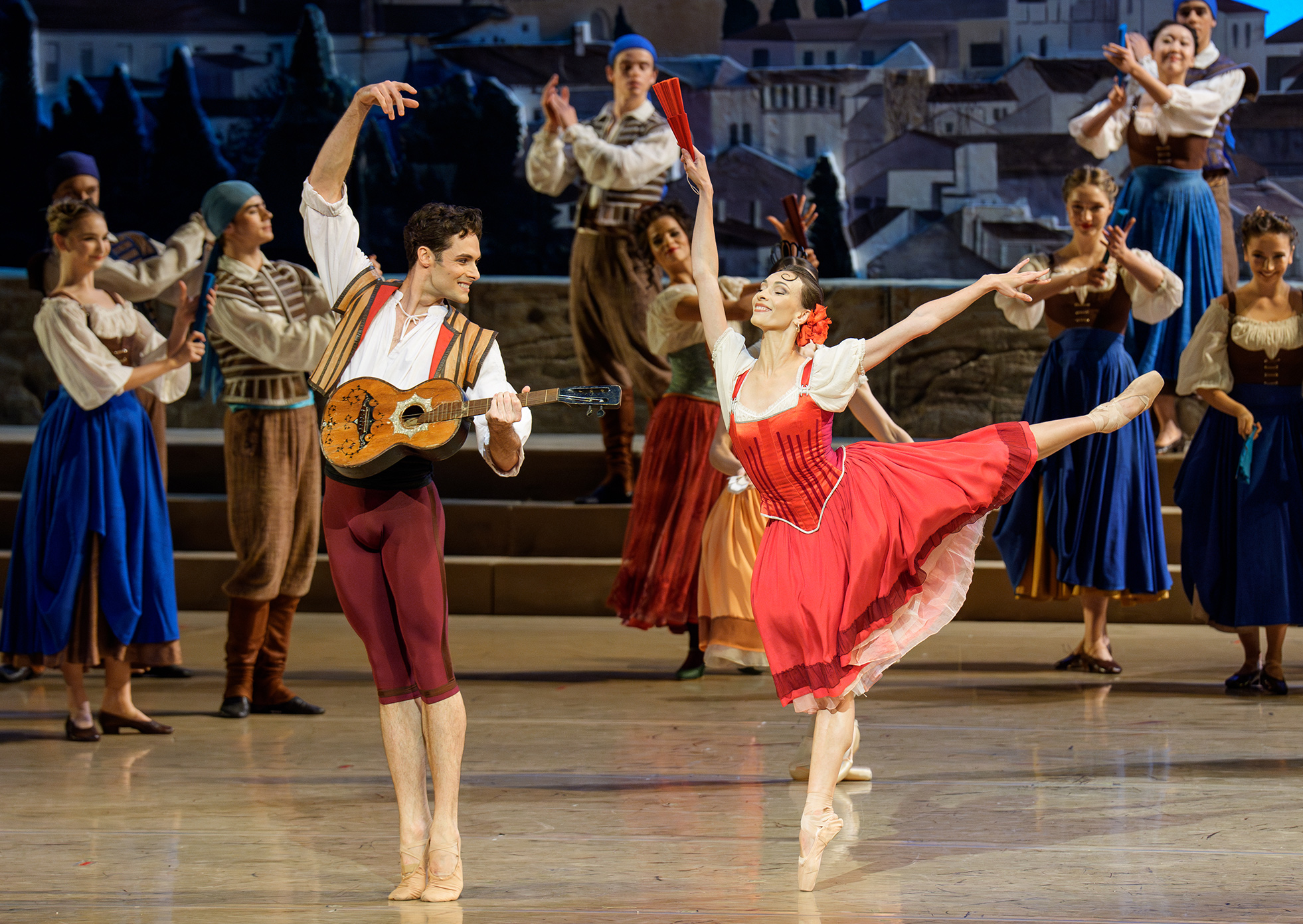 Jacopo and Olga in Don Quixote