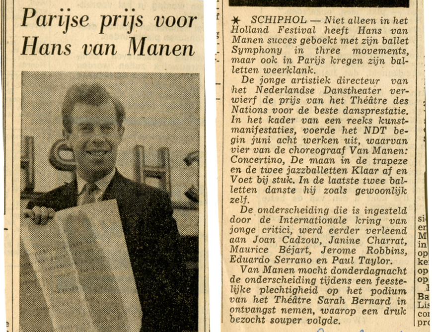 News article from the Algemeen Dagblad, 13 July 1963