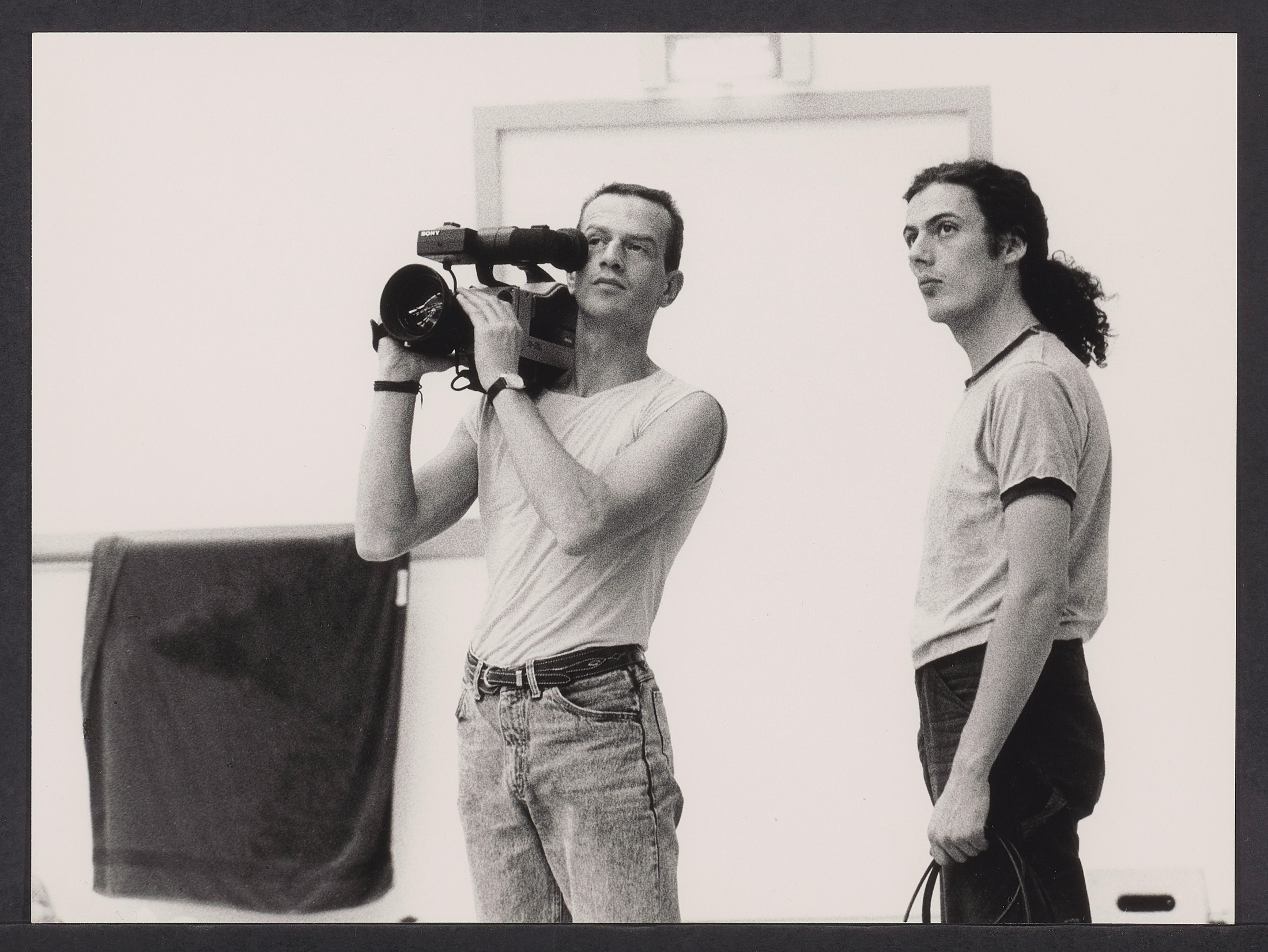 Henk van Dijk (with camera)