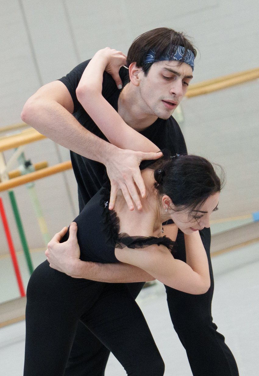 Maia Makhateli en Giorgi Potskhishvili – repetitie Firebird (2024)