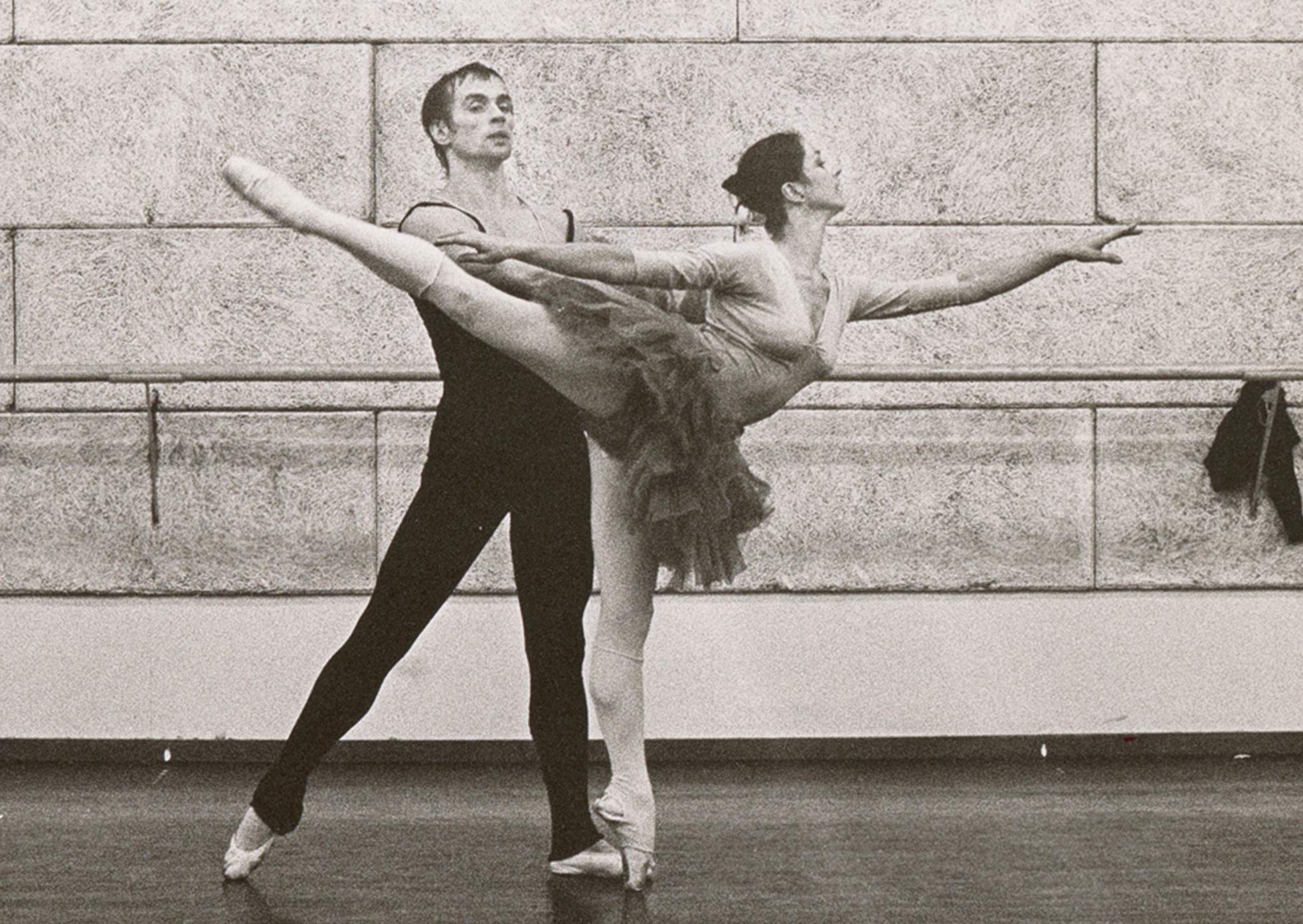 Rudolf Noerejev en Alexandra Radius - Repetitie Le Corsaire | Foto: Jorge Fatauros