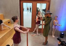 Koningin Máxima opent Nationale Balletacademie